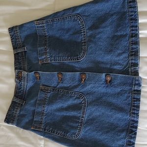 Zara denim skirt